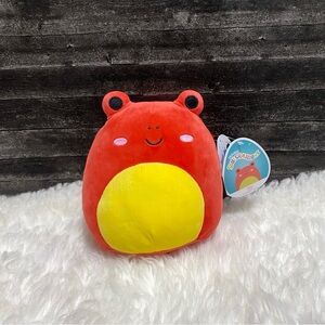 🆕 SQUISHMALLOWS OBU THE RED FROG SOFT PET SQUAD SENSORY PLUSH TOY